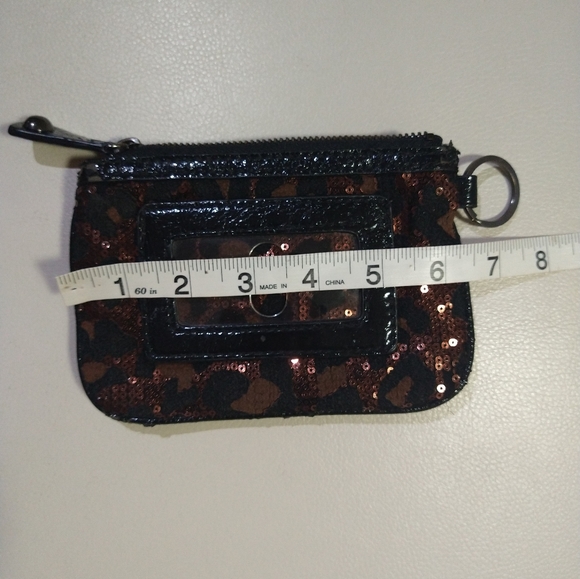 Free With Purchase Betsey Johnson change purse card key chain holder Wallet - Picture 15 of 16